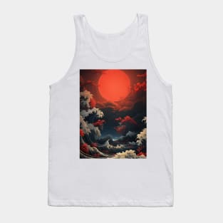 The Red Sun and the Ancient Gods Tank Top